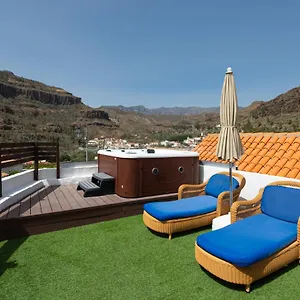 Vv La Casa Nueva Jacuzzi 6p, Wifi ,bbq, Ac Сasa de vacaciones Fátaga